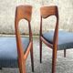 Paire de chaises scandinave