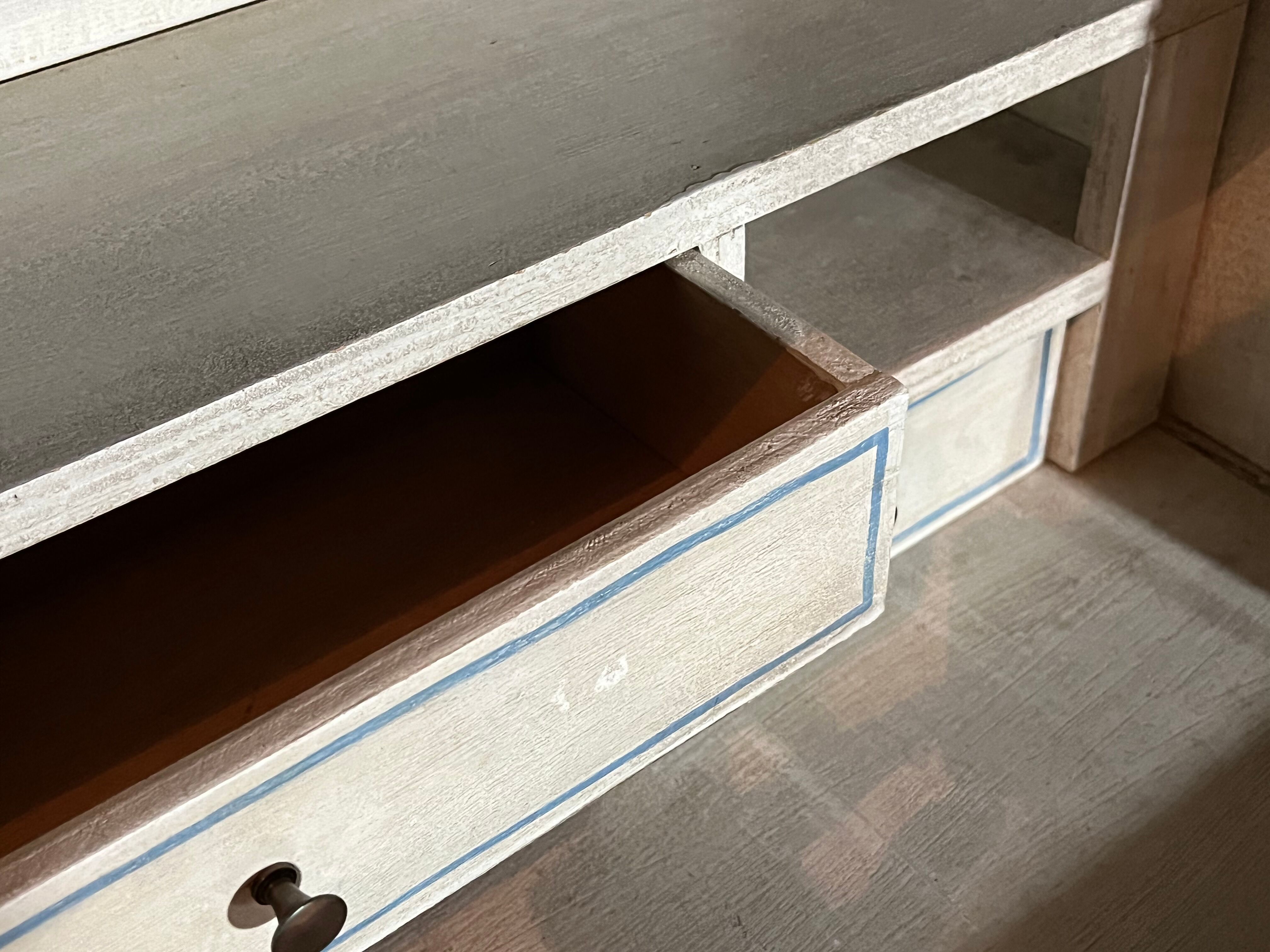 Former writing desk painted