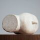 Modernist figurative sculpture bust in sandstone
