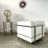 Armchair LC2 design Le Corbusier for Cassina