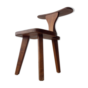 Chaise combat coqs par M. Hayat & Bros Mid centure scupltural
