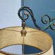 Lampadaire liseuse fer forgé
