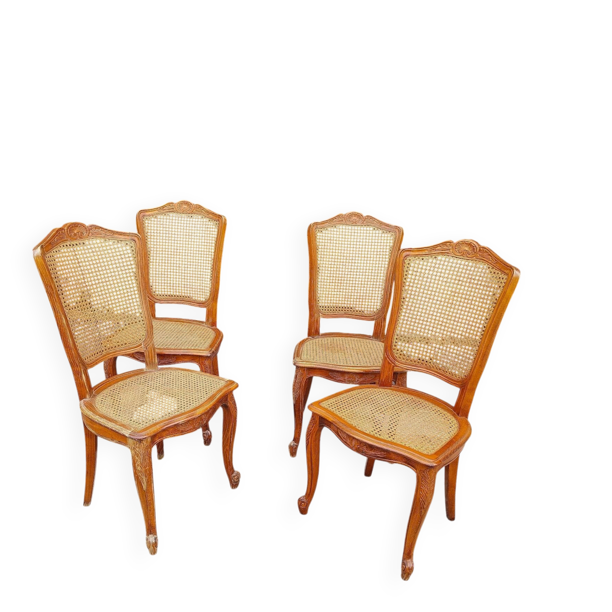 Lot de 4 chaises Baumann classique