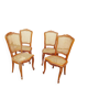 Lot de 4 chaises Baumann classique
