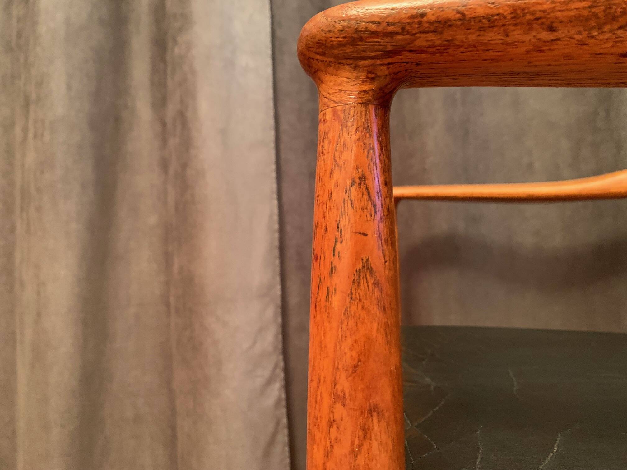 Armchair Model 223 designed by Kurt Olsen, Slagelse Mobelvaerk, Denmark, 1950s