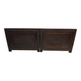 Asian style low furniture carved in solid wood