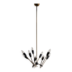 Lustre à neuf lumières
