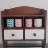 Étagère à épices vintage