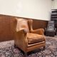 Classic English Sheep Leather Armchair