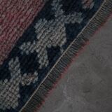 Vintage Turkish Oushak Rug Handwoven 104x320 cm