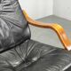 Scandinavian Leather Sofa in the Style of Alvar Aalto, 1970s