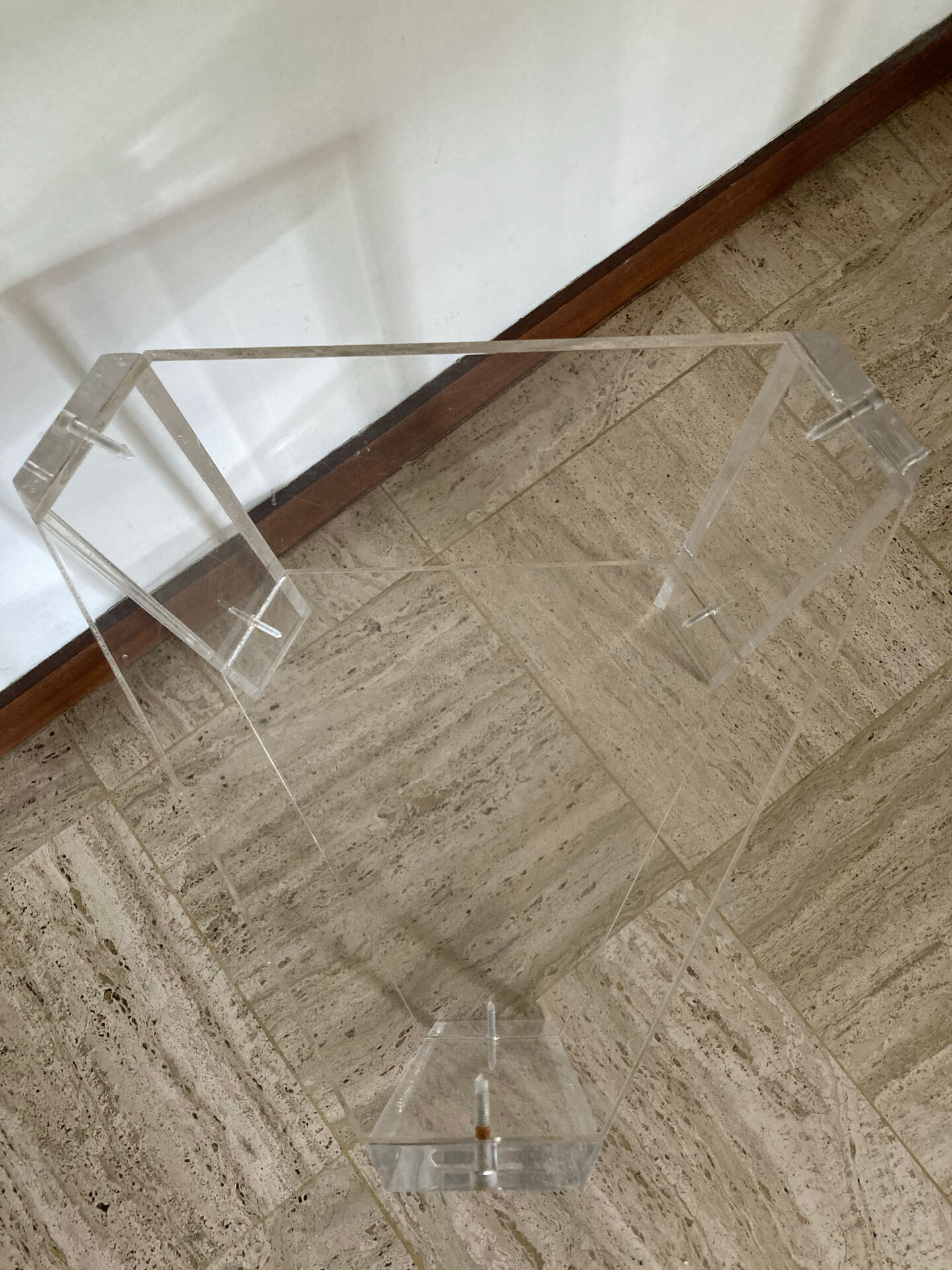 Small piece of Altuglas sofa by David Lange.