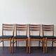Set de 4 chaises de salle à manger en teck pour Farstrup Møbler, Danemark Années 1960