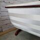 Biedermeier french sofa restored, reupholstered