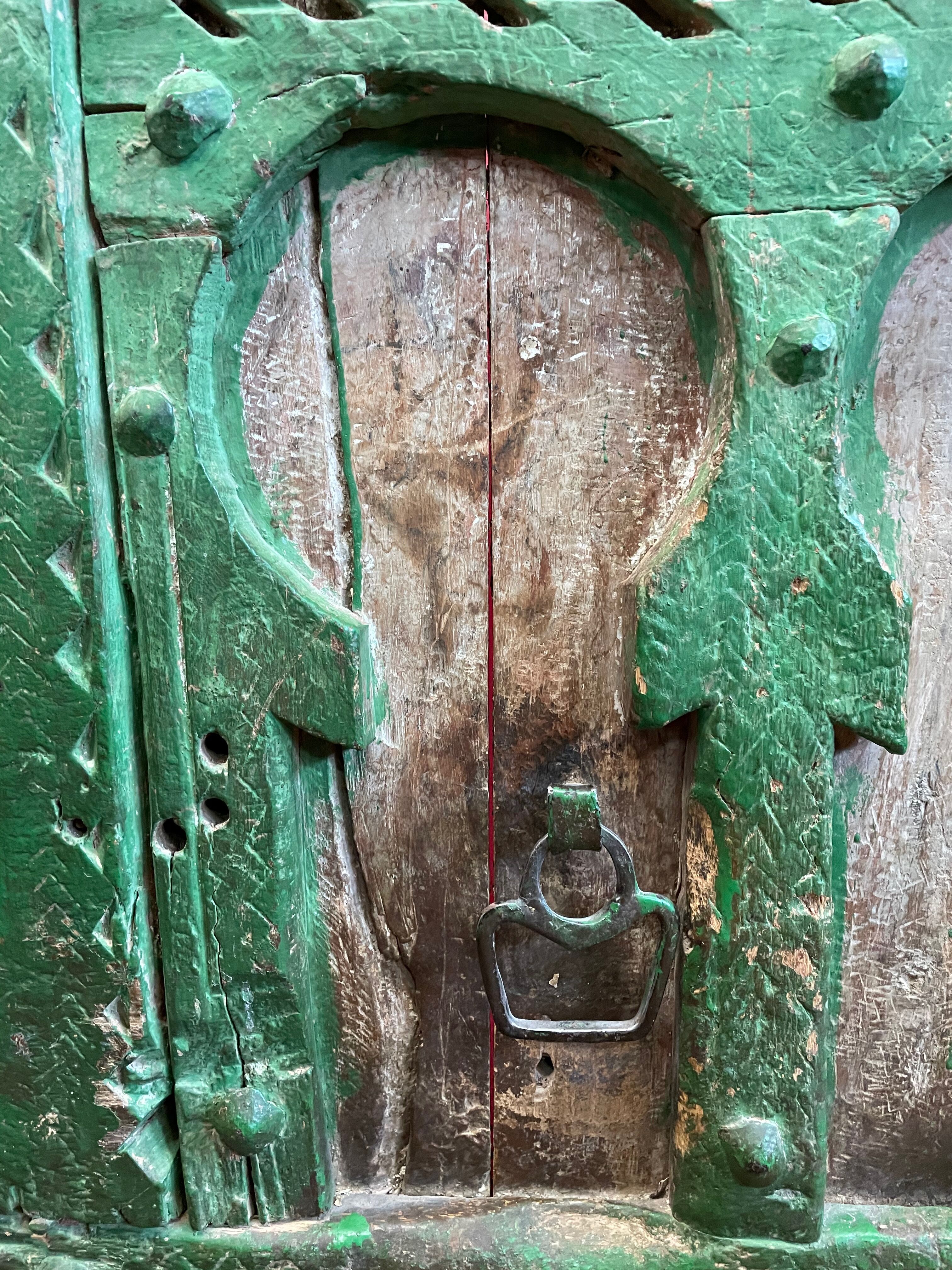 Ancient Berber Gate of the High Atlas 19th Century