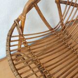 Rattan armchair