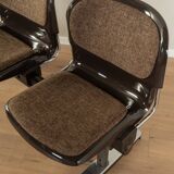 Banc d'attente par Drabert Stahlmöbel , années 1970