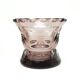 Vase Art Déco, cristal, Moser, Tchécoslovaquie, années 1930