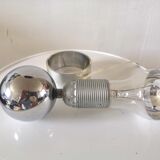 Culbuto lamp in steel design 70s