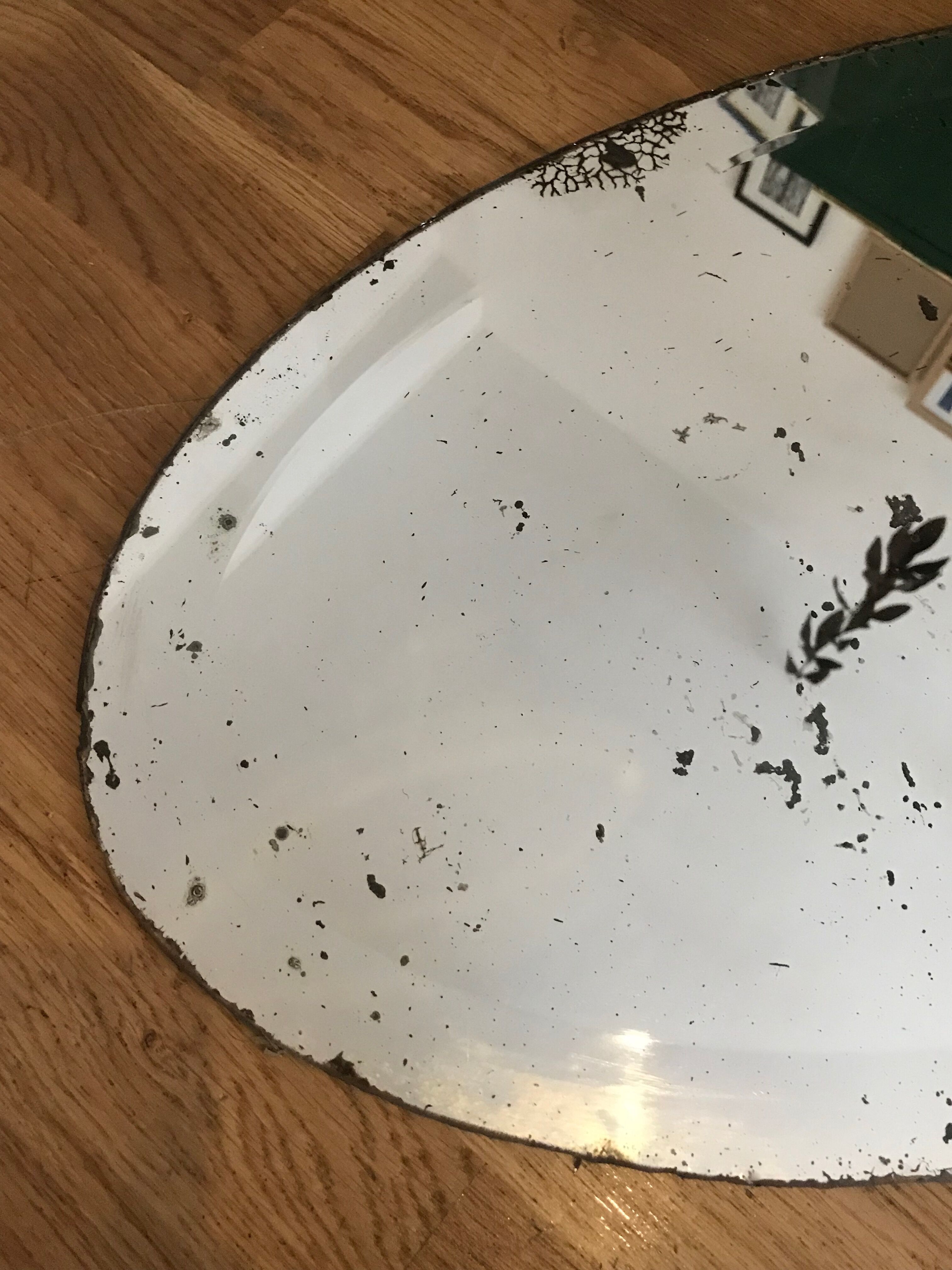 Beveled mirror 71x39cm