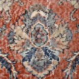 All-Over Floral Classic Red & Blue Turkish Rug, 260x366Cm