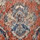 All-Over Floral Classic Red & Blue Turkish Rug, 260x366Cm
