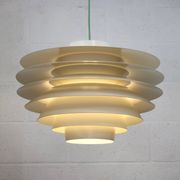XL Verona Pendant Lamp by Svend Middelboe for Nordisk Solar - 1980s Scandinavian