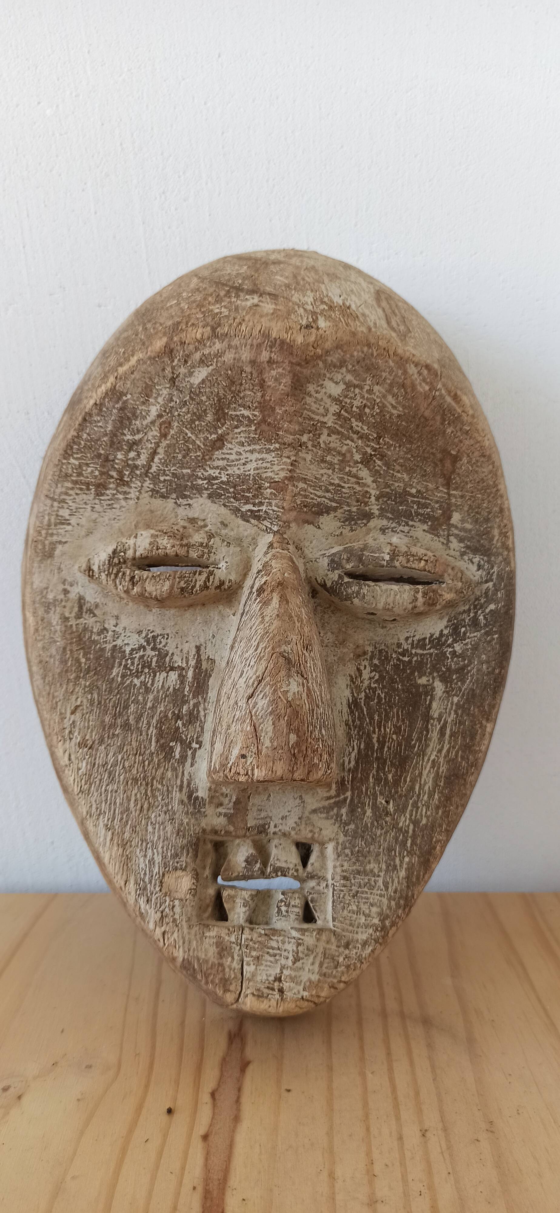 Lega mask from DR Congo - African tribal art