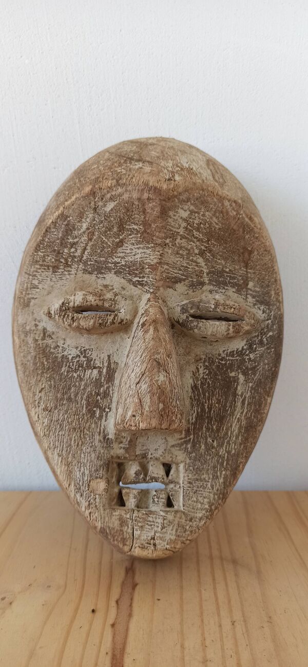 Masque Lega de RD Congo - Art tribal africain