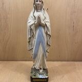 Our Lady of Lourdes in plaster