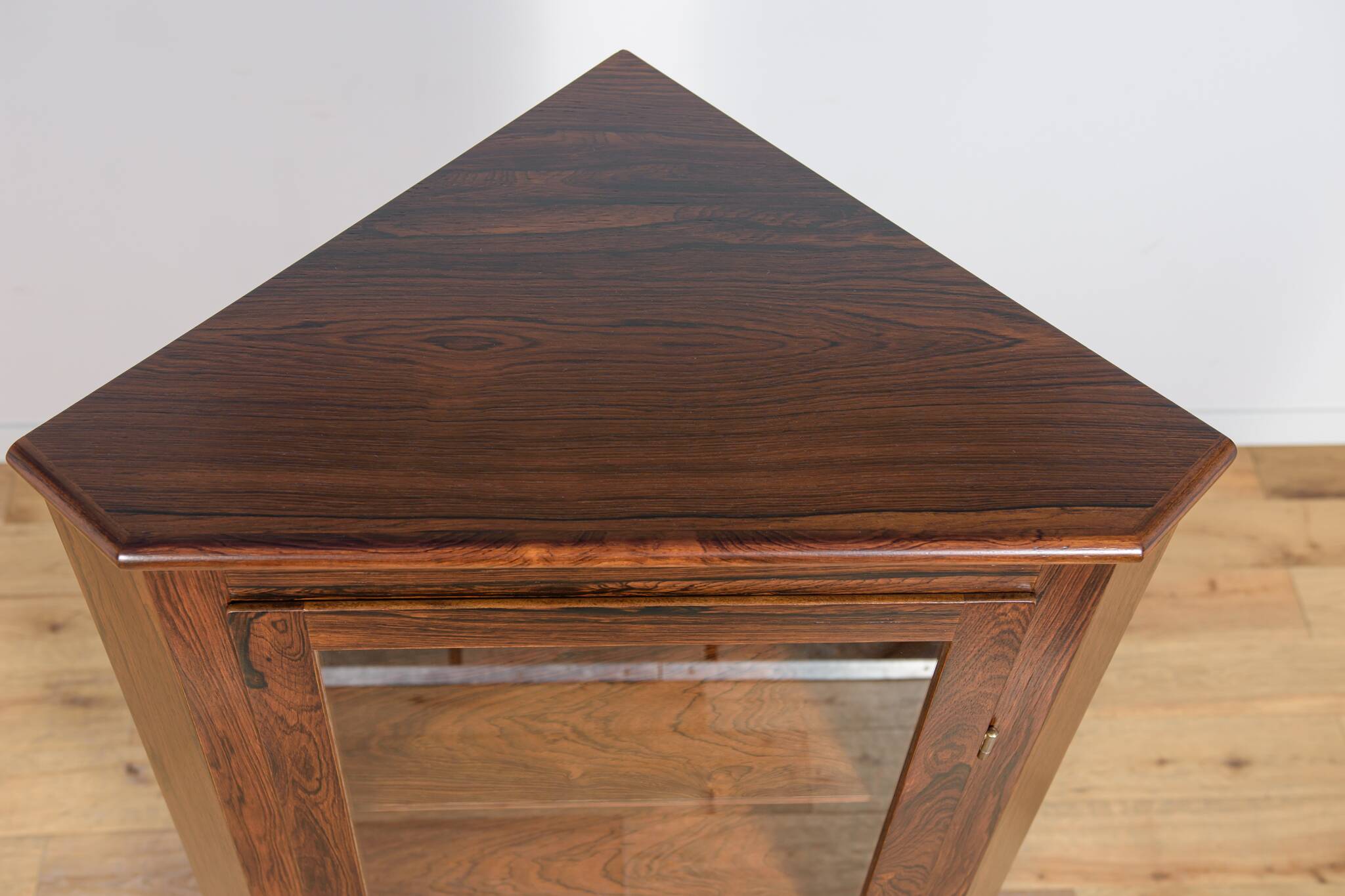 Mid-Century Rosewood Corner Cabinet, Denmark, 1960s