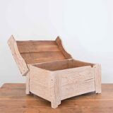 Antique Hand-Crafted Beech Trunk
