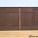 Sideboard of Blackened Oak Paneling, Regency style – Late 19th century