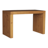 Banc vintage en pin massif années 1970