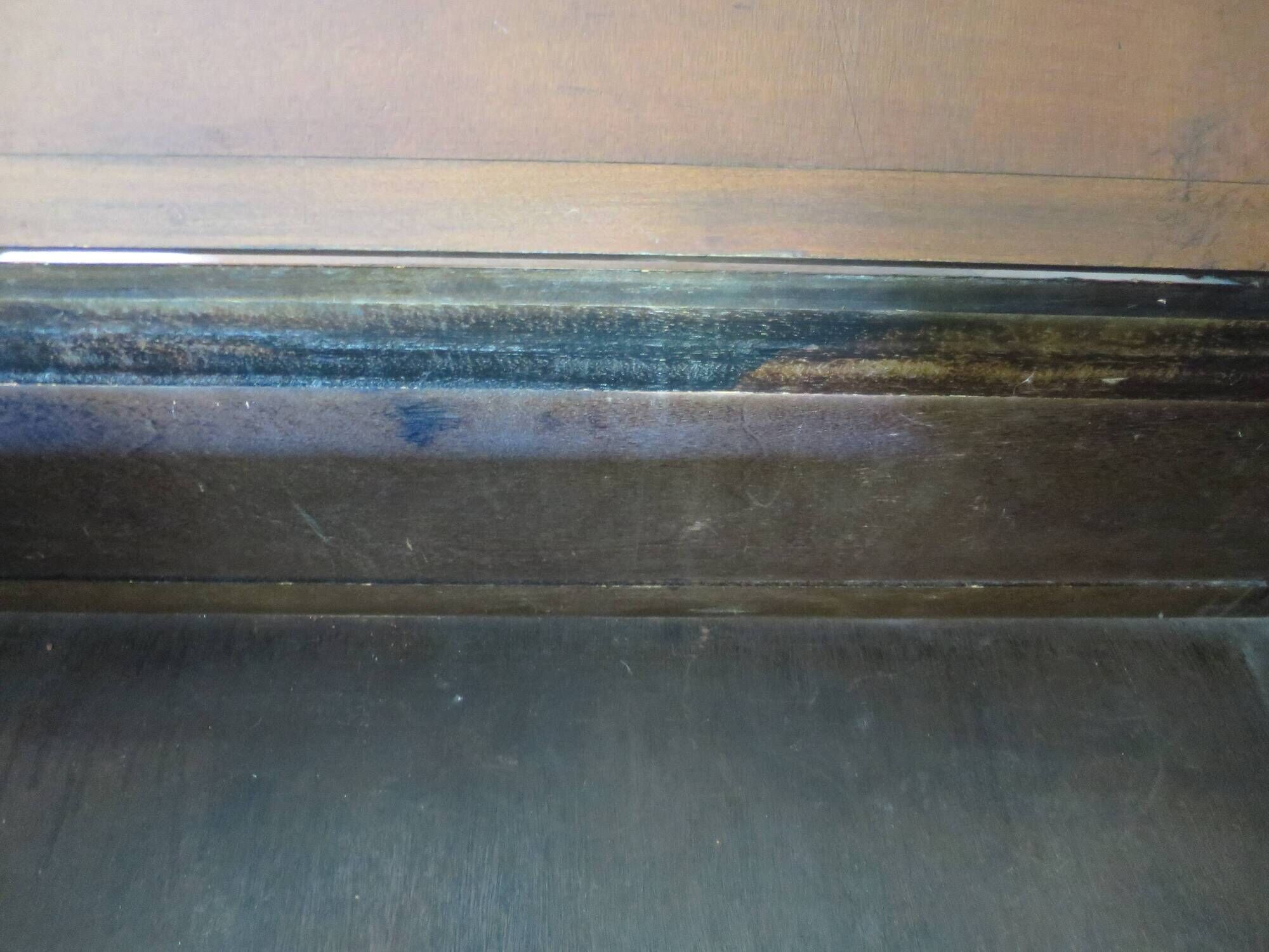 Rare entrance bench - Old chest bench - toy chest - oak color