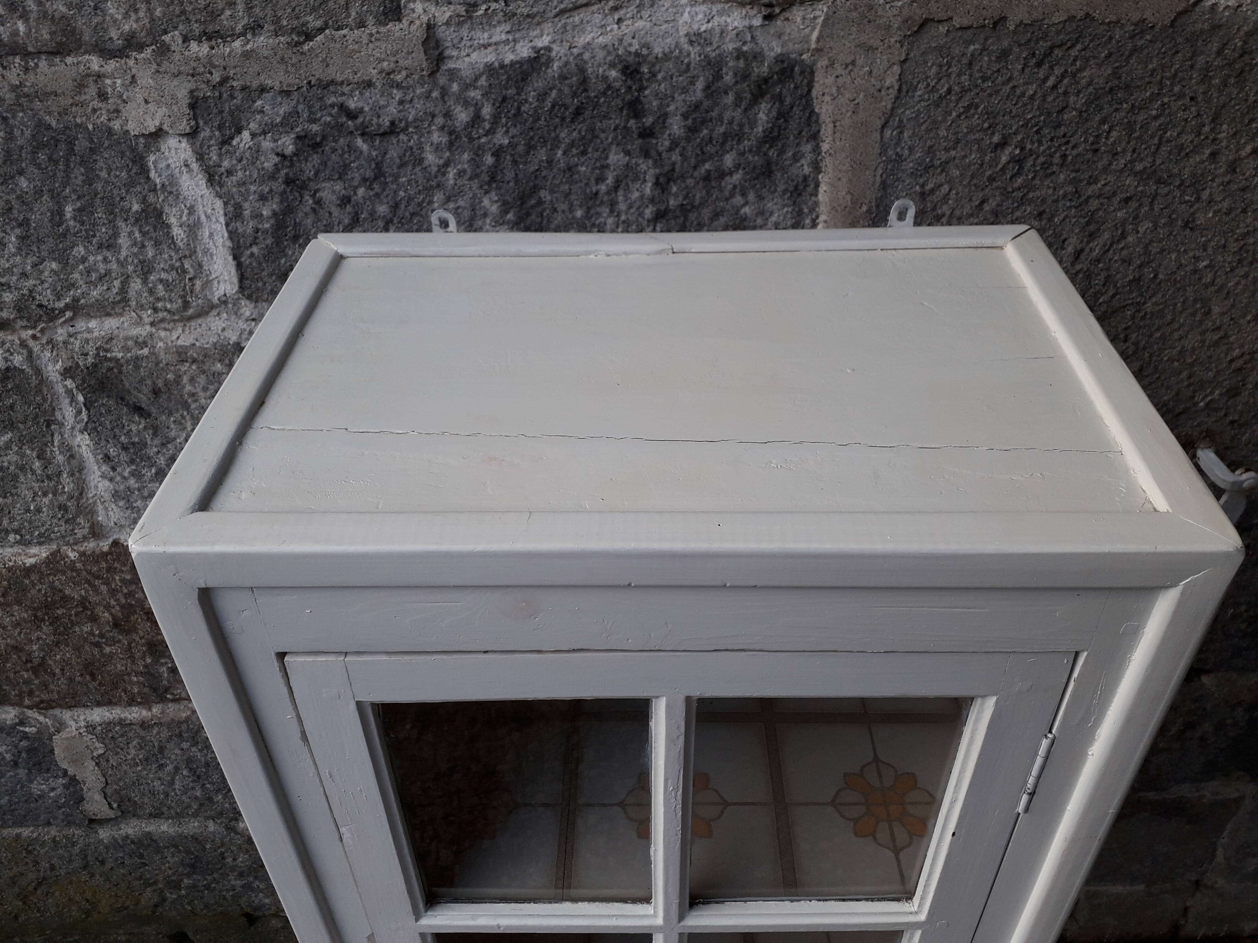 Showcase, vintage wall shelf