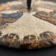 Bruno Dose ceramic cheese platter, Pottery du Breuil