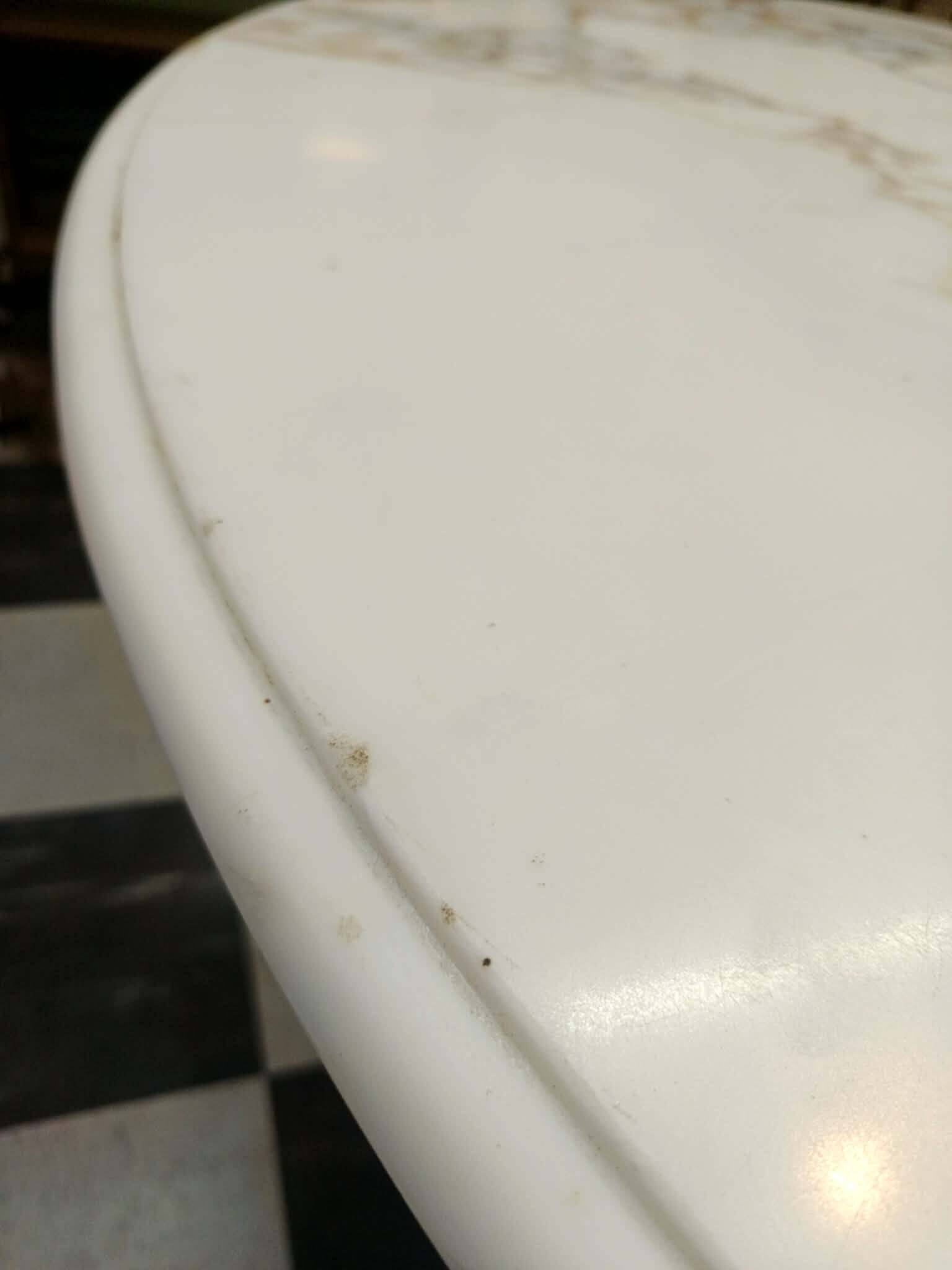 Tulip table Knoll Saarinen 1960 white marble