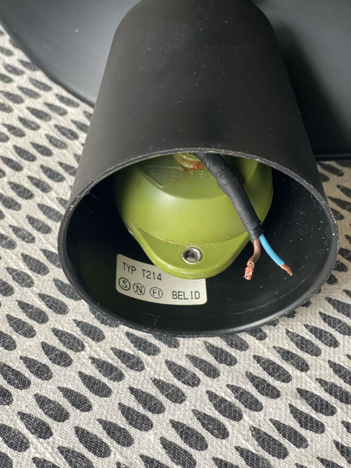 Scandinavian pendant lamp belid