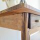 Antique farmhouse table - 2 drawers