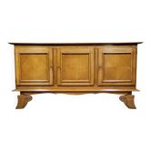 Important Buffet en enfilade époque Art Déco en chene vers 1940