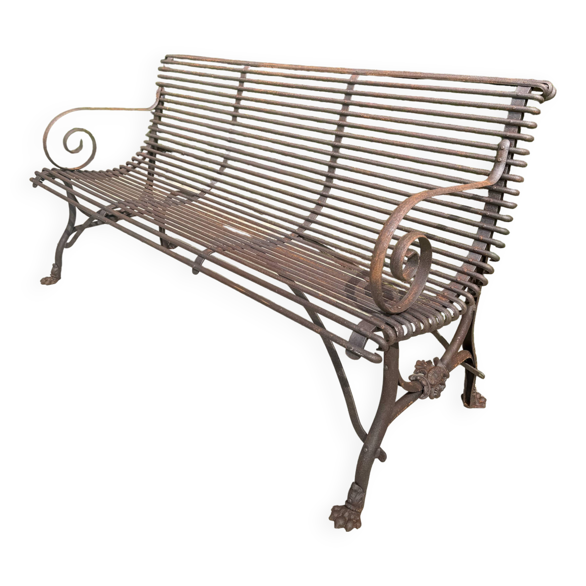 Banc Grassin à Arras - Rouillé - 3 Places
