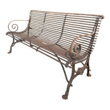 Grassin Bench in Arras - Rusty - 3 Seats