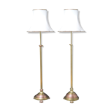Pair of floor lamps