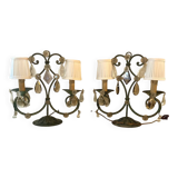 Pair of candelabras