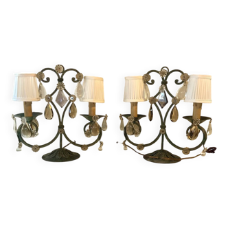 Pair of candelabras