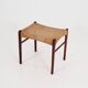 Repose-pieds en palissandre, design danois, années 1970, production : Danemark