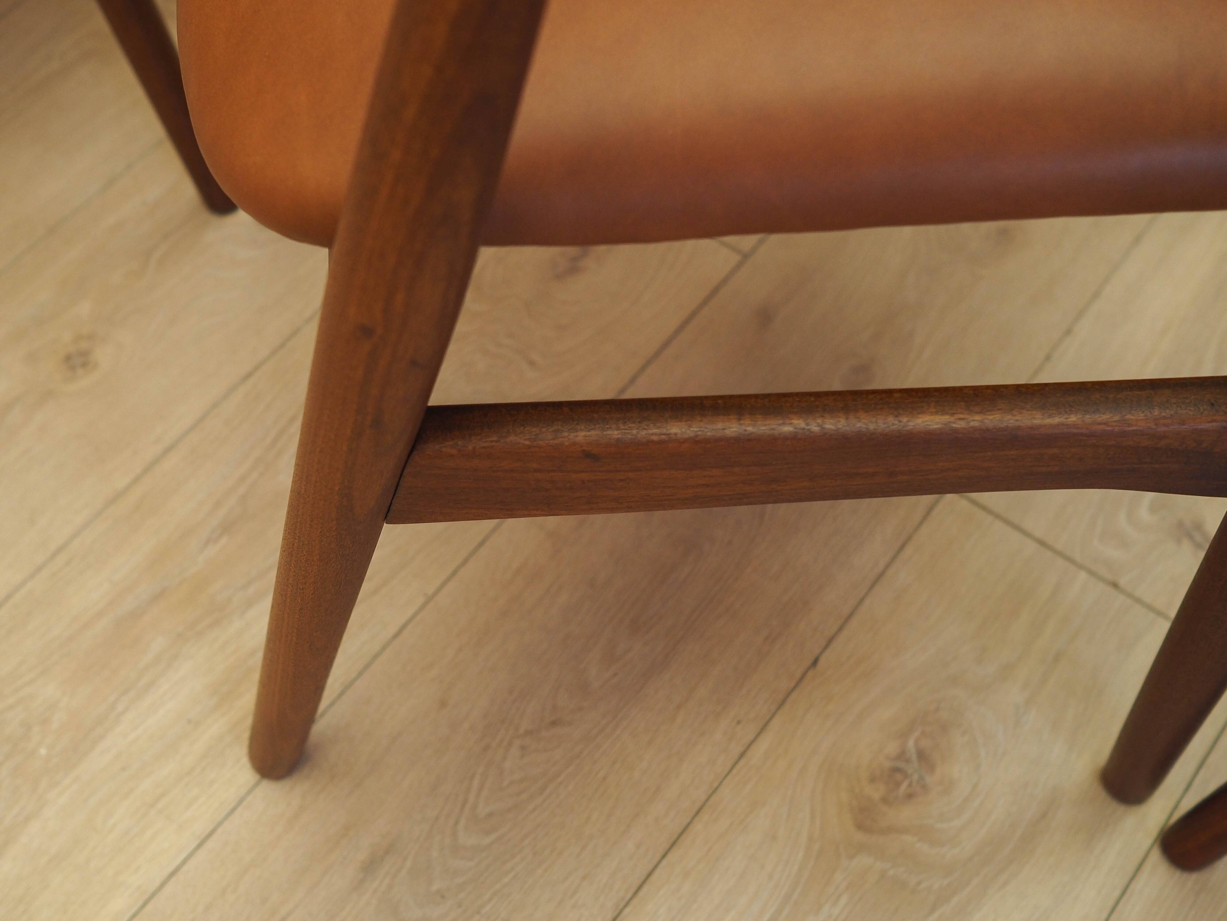 Set of six teak chairs, Danish design, 1970s, made in Denmark
