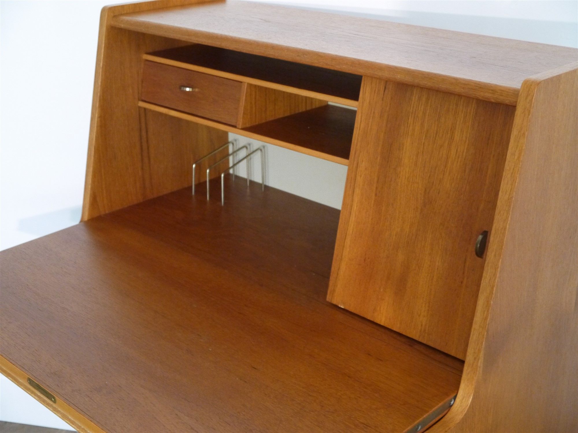 Scandinavian secretary in teak 1960