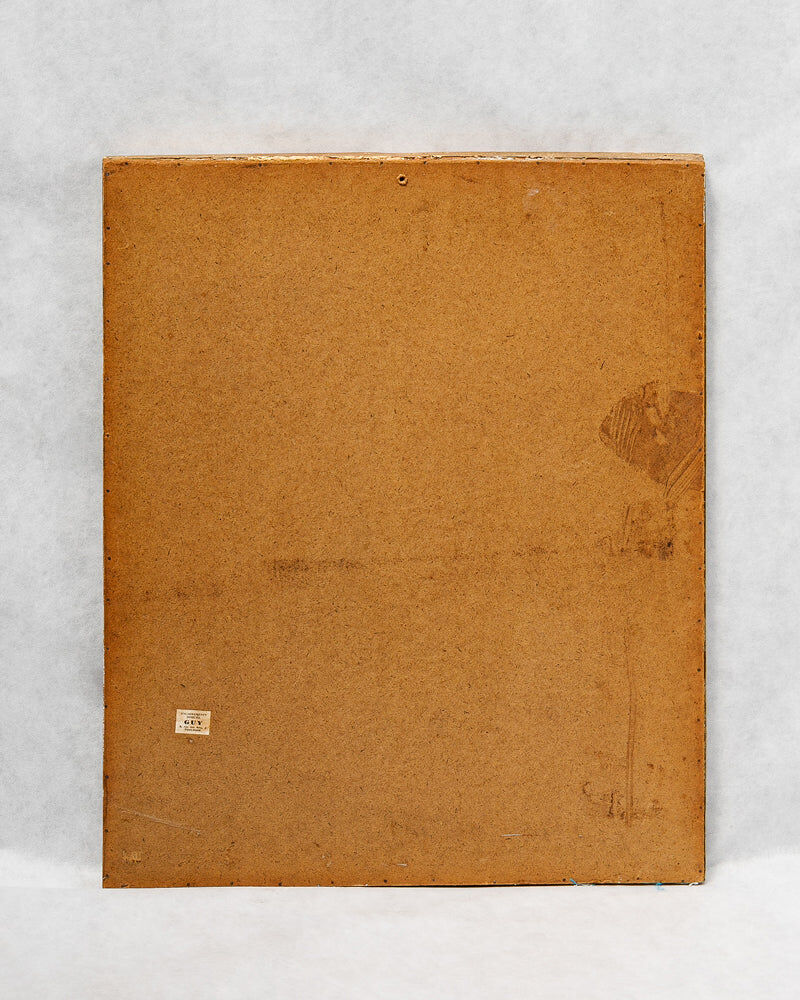 Small Louis XVI giltwood "square" mirror